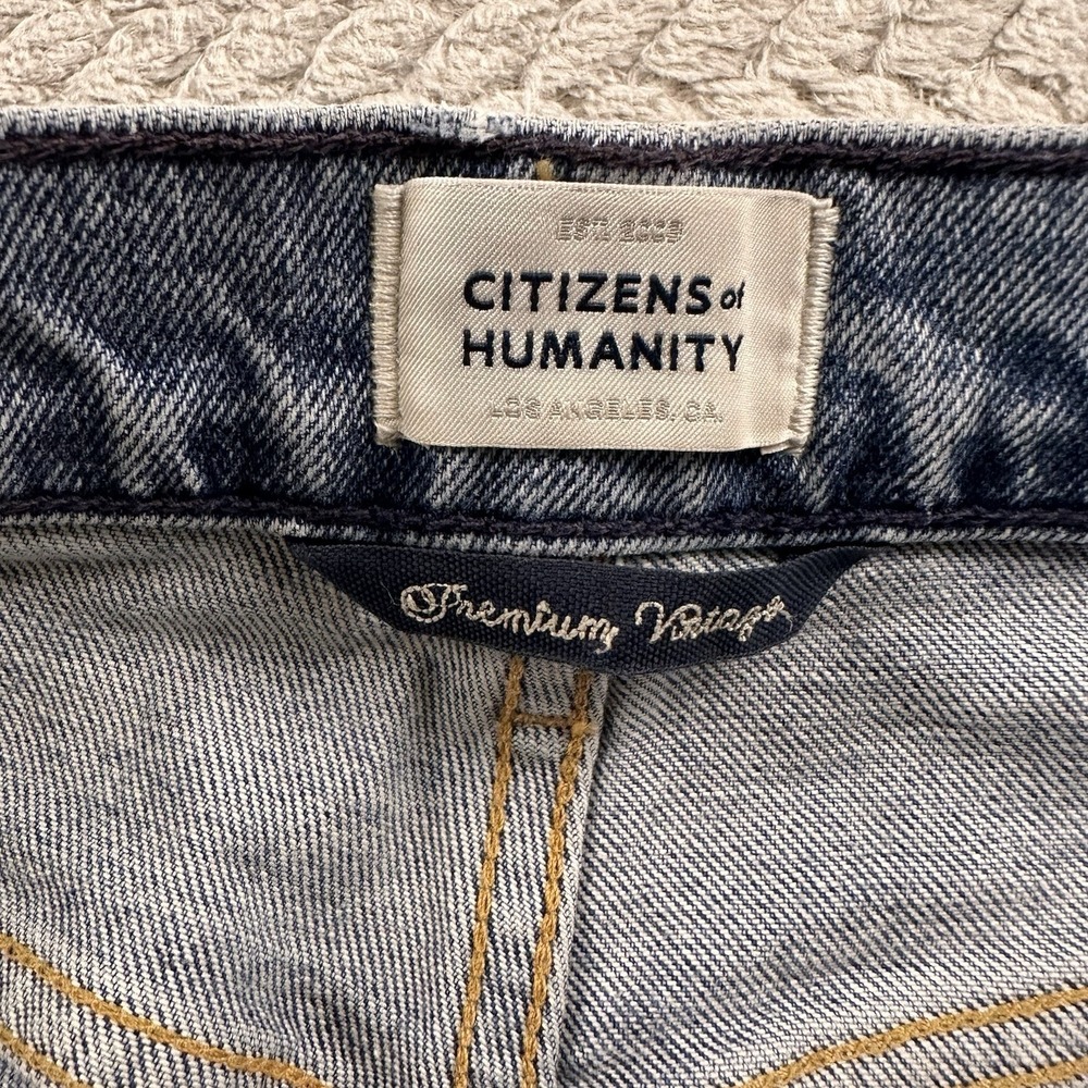 Citizens of Humanity Florence Jeans‎ Women's 31 BOHO Distressed button fly - Picture 15 of 16